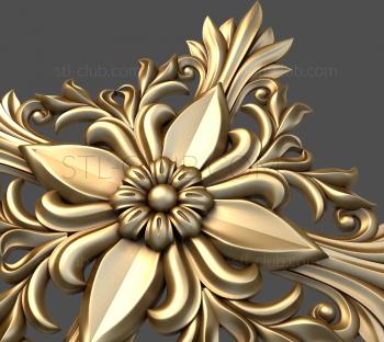 3D model Carved branches (STL)